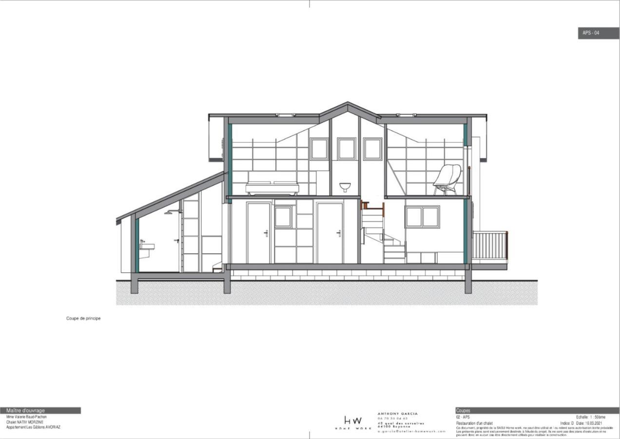 Le Petit Chalet De Montriond Exterior foto